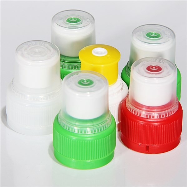 Plastic Push Pull Lids Screw Cap